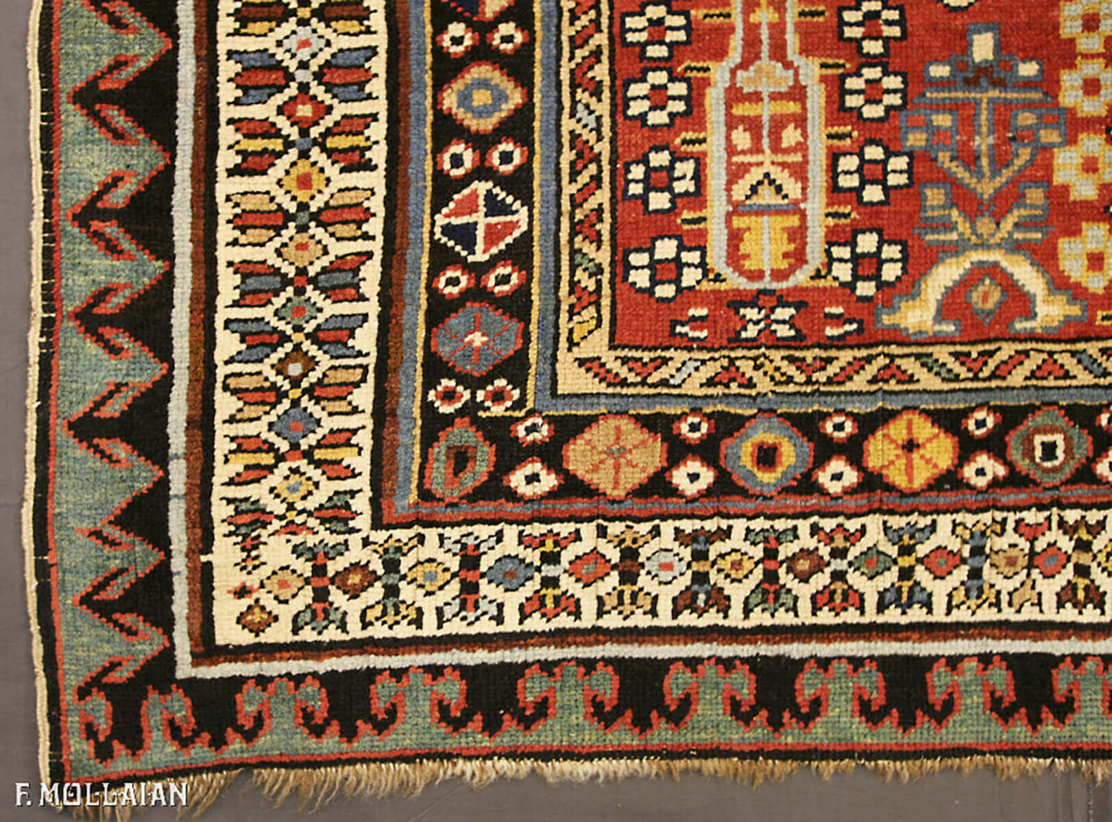 Antique Caucasian Runner Shirvan n°:40274061